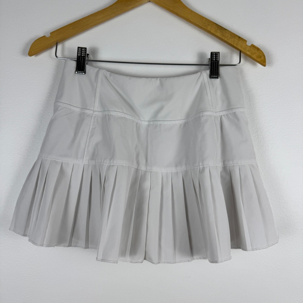 Mondetta‎ Womens Performance Luxury Athletic Skirt White S Pleated Tennis Golf - Picture 2 of 10